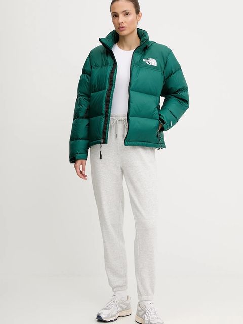The North Face kurtka puchowa 1996 Retro Nuptse kolor zielony zimowa NF0A3XEO1KI1