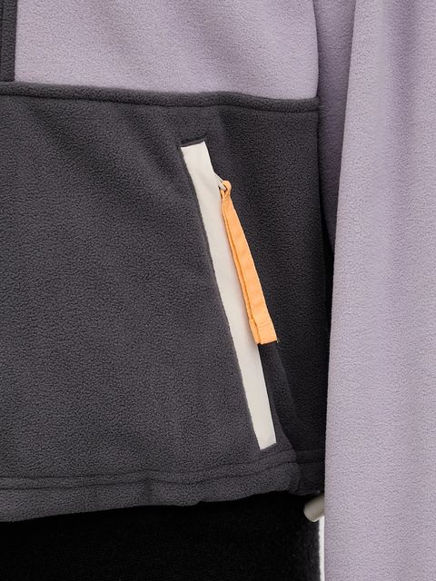 Columbia bluza polarowa Backbowl II FZ Fleece kolor fioletowy wzorzysta 2092163