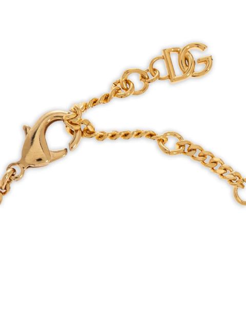 Dolce & Gabbana cross-pendant bracelet - Gold