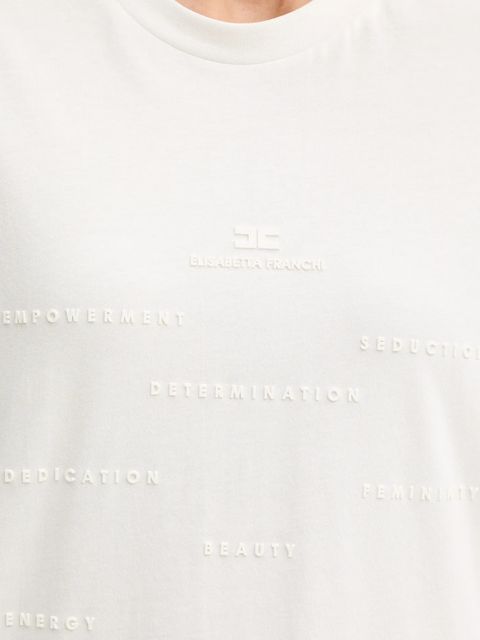 Elisabetta Franchi t-shirt bawełniany