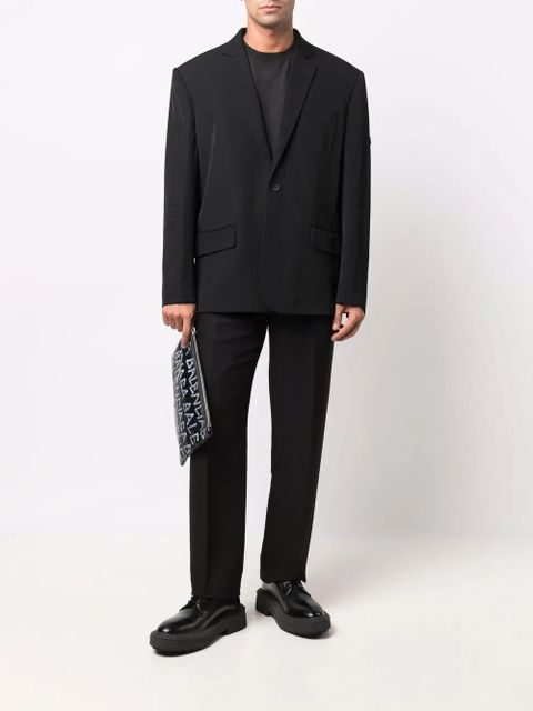 Balenciaga washed button-front jacket - Black