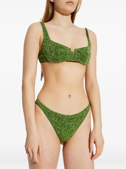 Oséree U-neck bikini - Green