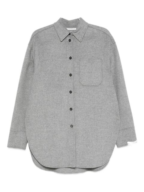 Sportmax wool shirt jacket - Grey