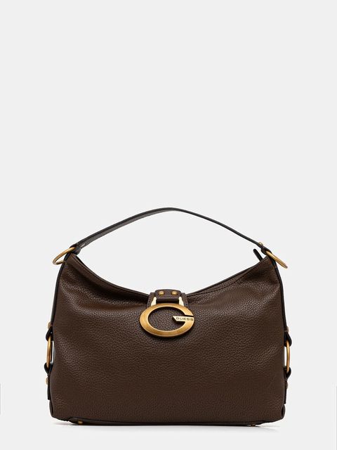 Guess torebka CAMDEN kolor brązowy HWBB93 08180