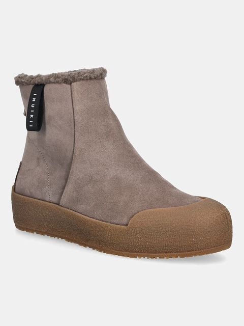 Inuikii śniegowce zamszowe Cortina kolor brązowy 1002.020.0011.163 - zdjęcie produktu nr 1