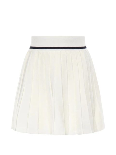 MC2 Saint Barth pleated mini skirt - Neutrals - zdjęcie produktu nr 1