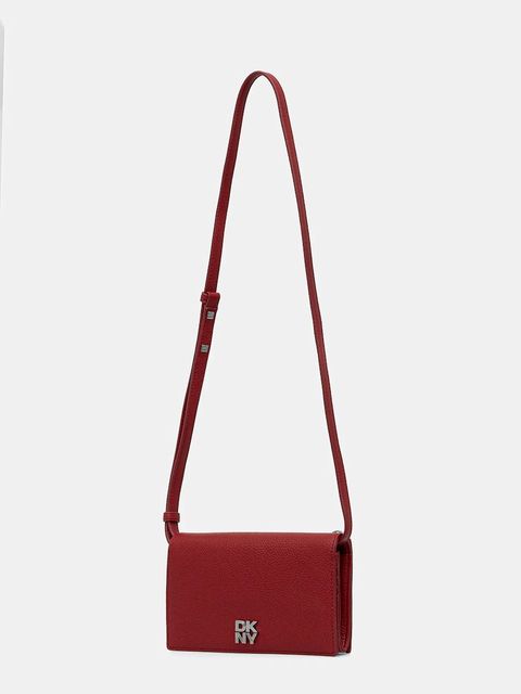 Dkny portfel damski kolor czerwony R445AH95