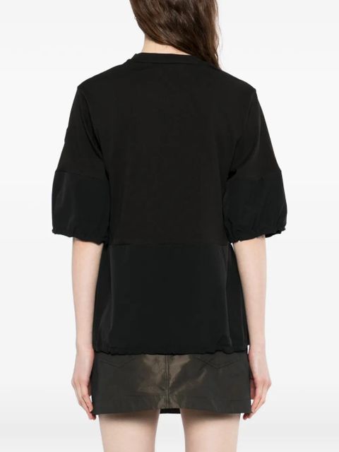 Moncler logo-patch T-shirt - Black