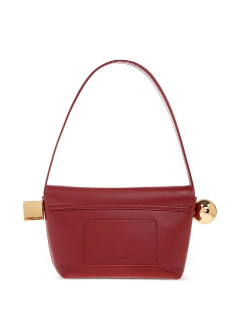 Jacquemus small Le Rond Carré shoulder bag - Red