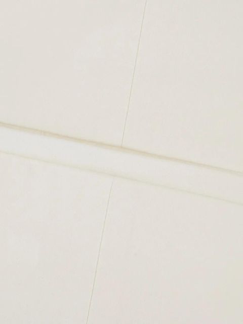 Sportmax slim-cut cotton trousers - White