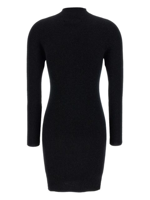 Weekend Max Mara ribbed mock-neck mini dress - Black - zdjęcie produktu nr 2