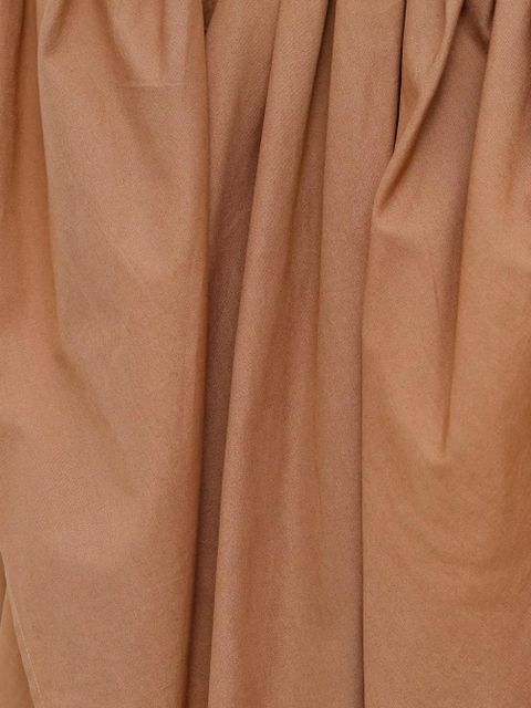 Chloé gathered mini skirt - Neutrals