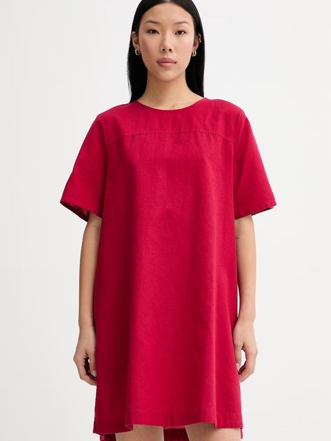 Marc O'Polo sukienka letnia z lnem - zdjęcie produktu nr 1