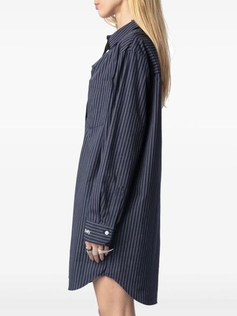 Zadig&Voltaire Rorning Pop mini dress - Blue