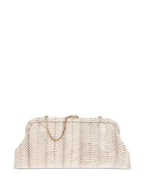 Jimmy Choo Skylar chain-strap clutch bag - White - zdjęcie produktu nr 1