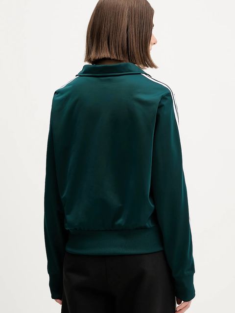 adidas Originals bluza Firebird Tt damska kolor zielony z aplikacją JX1484 - zdjęcie produktu nr 2