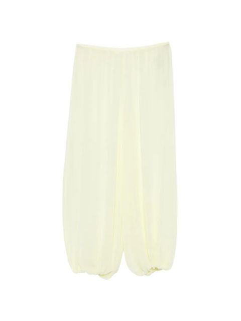 The Frankie Shop Mio sheer balloon pants - Yellow - zdjęcie produktu nr 1