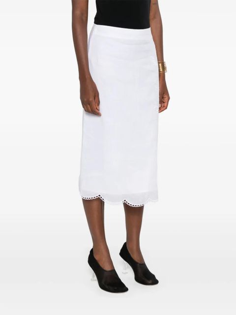 Max Mara Fify midi skirt - White - zdjęcie produktu nr 2