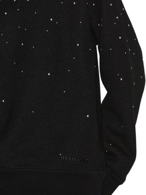 MARANT ÉTOILE Riseda studded sweatshirt - Black