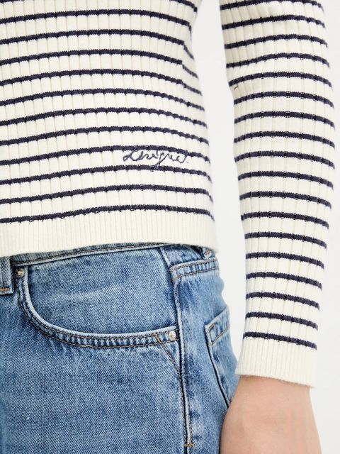 Desigual kardigan SITKA damski kolor beżowy 25WWJF19