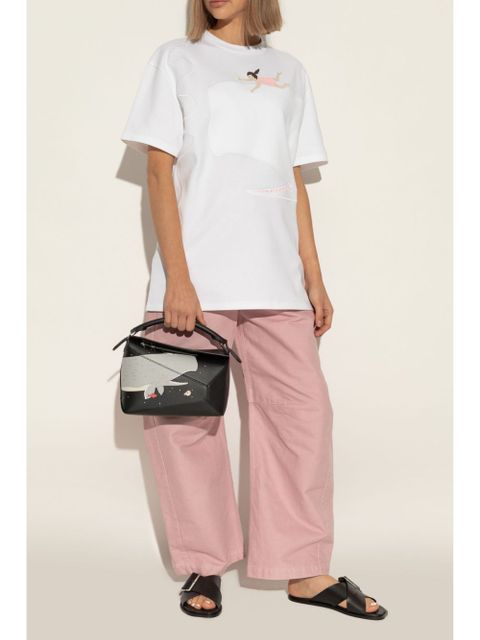 LOEWE Petal Belt sandals - Black