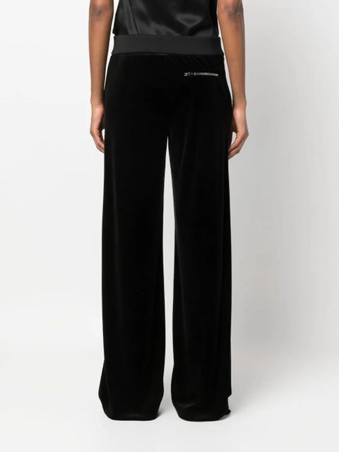 TOM FORD high-waisted wide-leg trousers - Black