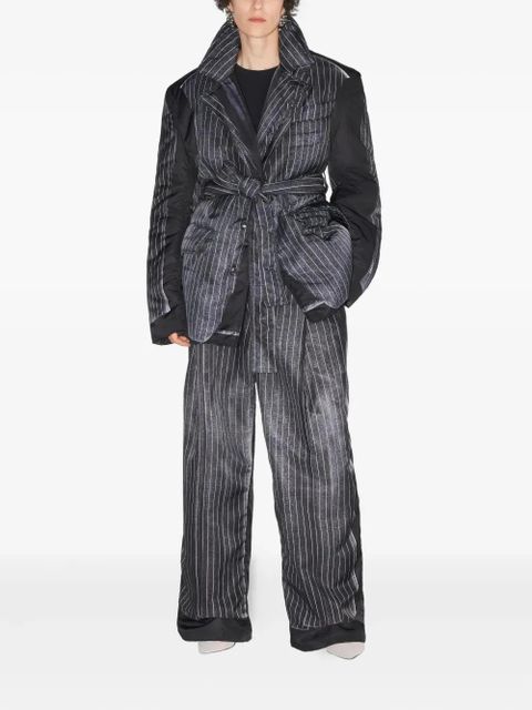 Jean Paul Gaultier trompe-l'oeil padded jacket - Black - zdjęcie produktu nr 2