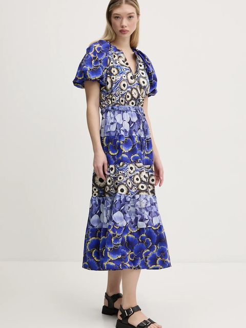 Desigual sukienka CELLS LONG_LACROIX - zdjęcie produktu nr 1