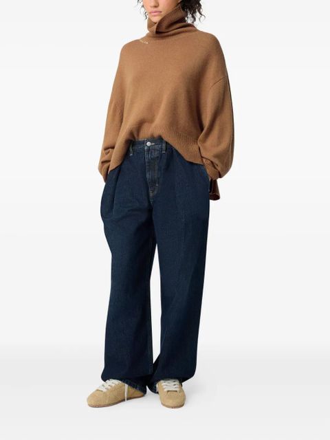 Axel Arigato turtleneck split-hem sweater - Brown - zdjęcie produktu nr 2