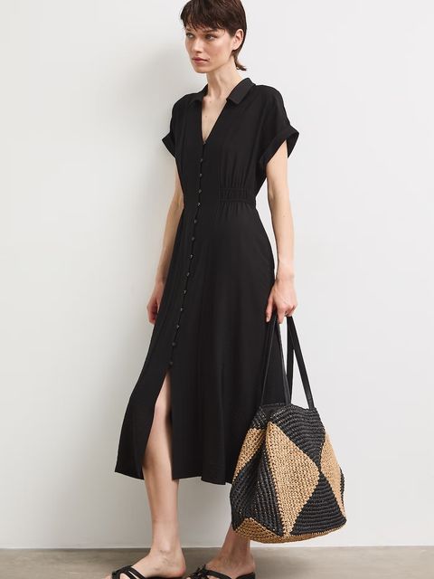 Medicine sukienka rozkloszowana z wiskozą - zdjęcie produktu nr 1