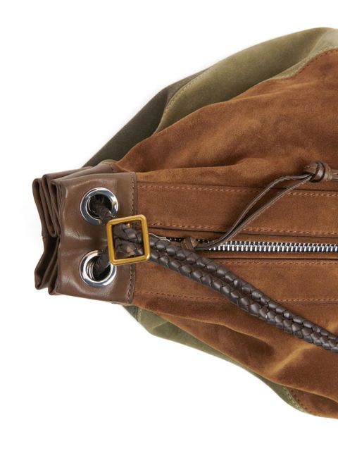 ISABEL MARANT large Maia shoulder bag - Brown