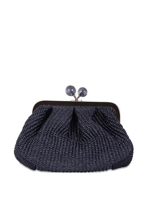 Weekend Max Mara Pasticcino woven mini bag - Blue - zdjęcie produktu nr 1