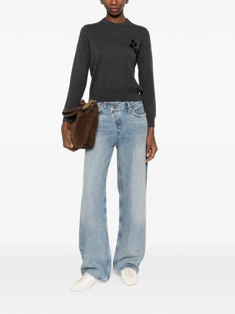 MARANT ÉTOILE logo sweater - Grey