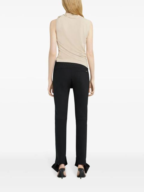 Courrèges draped top - Neutrals