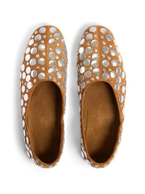 KHAITE Jane flat - Brown