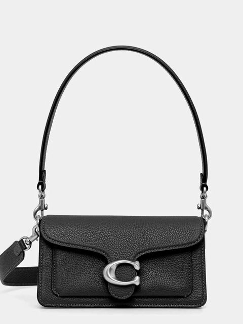 Coach torebka skórzana Tabby kolor czarny CY201