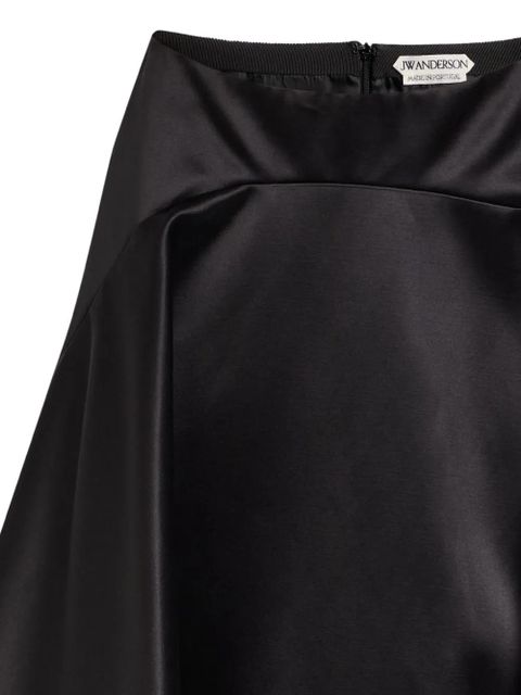 JW Anderson tipped-hem mini skirt - Black - zdjęcie produktu nr 2