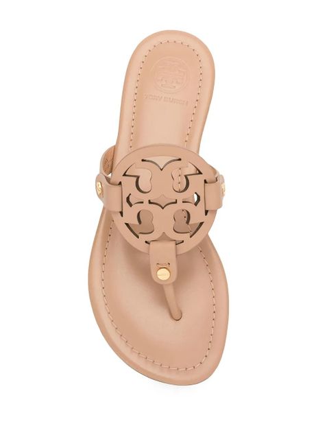 Tory Burch T-medallion sandals - Neutrals