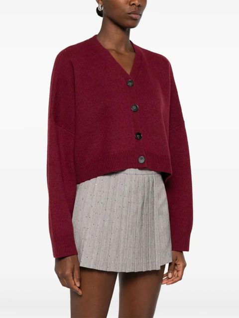 Maje cropped cardigan - Red - zdjęcie produktu nr 2