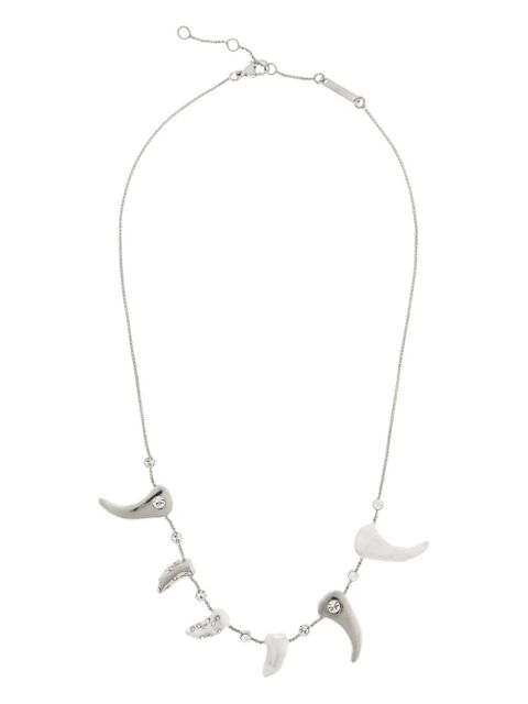 Marni embellished-claws necklace - Grey - zdjęcie produktu nr 2