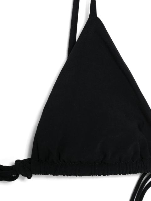 Jil Sander braid-detail bikini top - Black