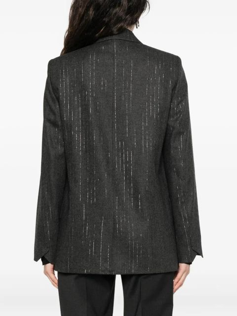 Zadig&Voltaire double-breasted blazer - Grey