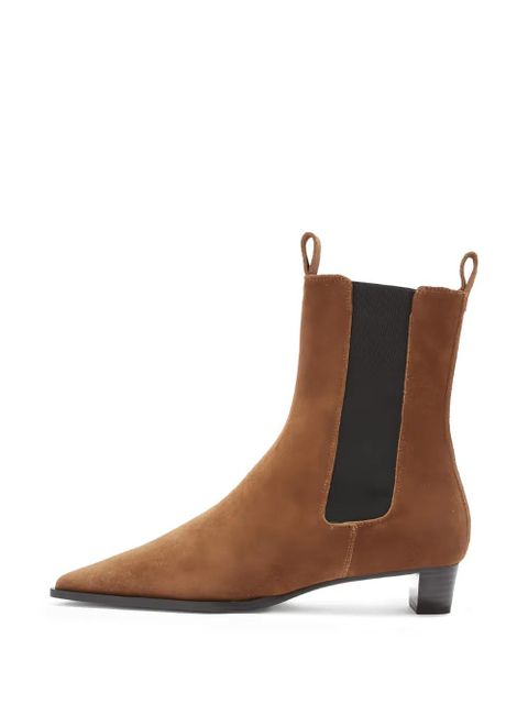 Aeyde Kiki suede boots - Brown - zdjęcie produktu nr 1