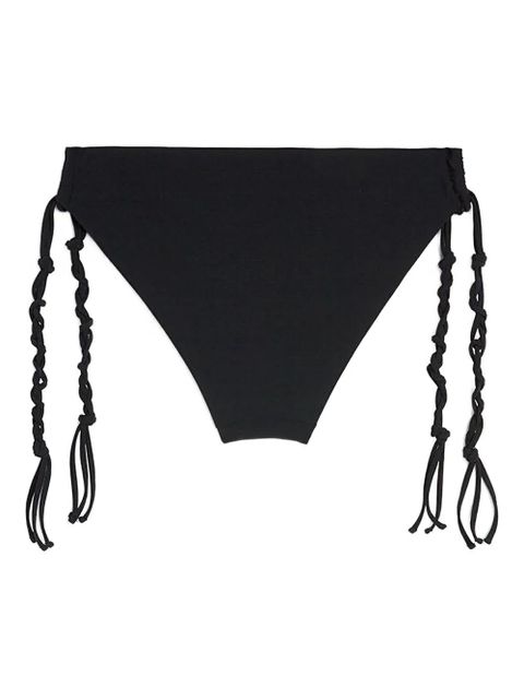 Jil Sander Tangle braided-trim bikini bottoms - Black - zdjęcie produktu nr 2