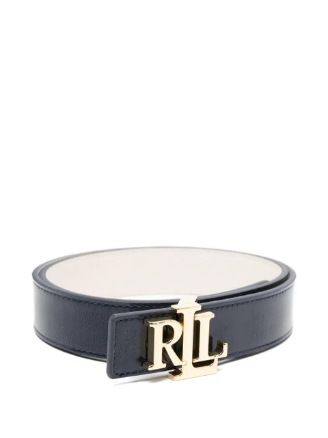 Lauren Ralph Lauren logo-buckle belt - Blue - zdjęcie produktu nr 1