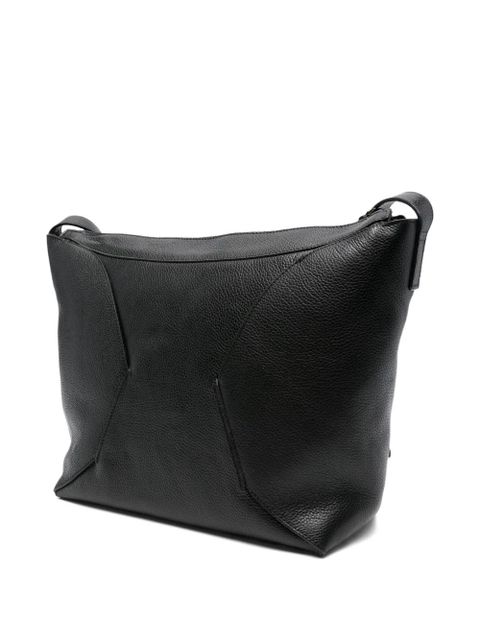 Hereu medium Palma leather cross-body bag - Black