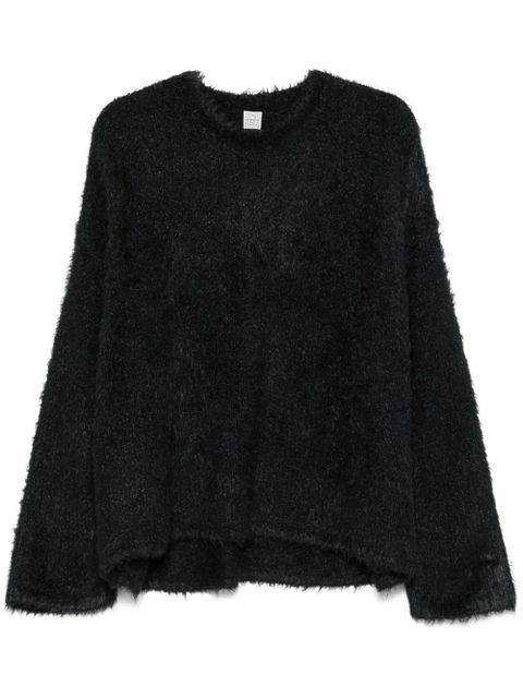 TOTEME silk sweater - Black - zdjęcie produktu nr 1