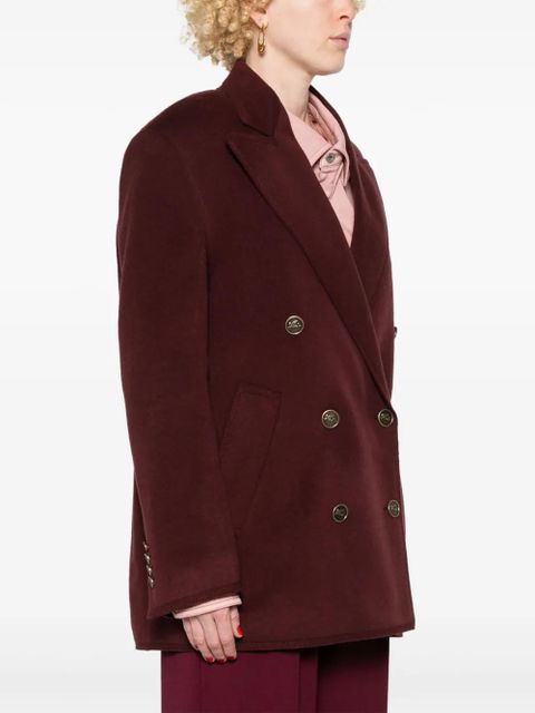 ETRO double-breasted coat - Red