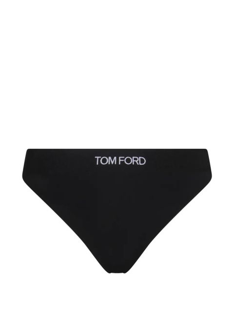 TOM FORD logo-detail briefs - Black - zdjęcie produktu nr 1