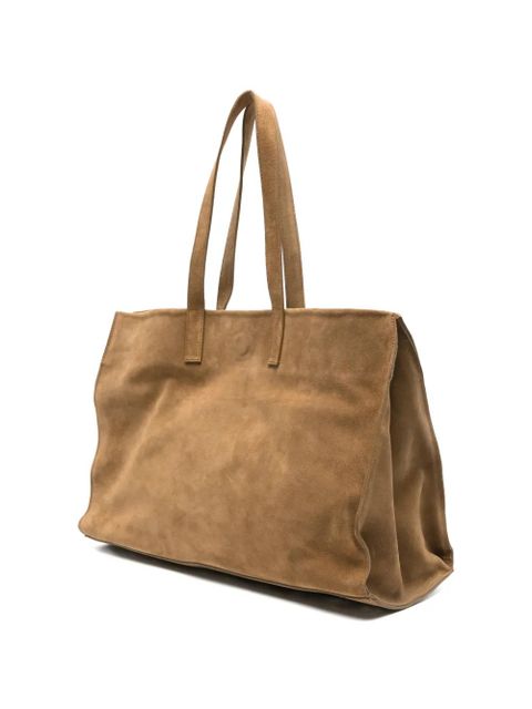 Gimaguas suede tote bag - Brown
